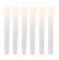 Relaxdays 6 LED kūginių žvakių rinkinys