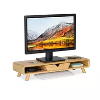 Relaxdays Monitoriaus paaukštinimas + stalčius
