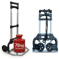 Relaxdays Sulankstomas krovinių vežimėlis iki 70 kg