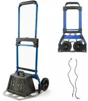 Relaxdays Sulankstomas maišų vežimėlis 120 kg
