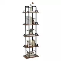 Relaxdays Laisvai pastatoma lentyna su 5 lentynomis