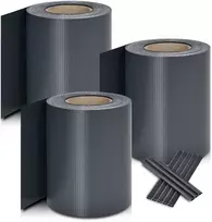 Juskys Privatumo tvoros juostos 3 vnt. 35x0,19 m antracito spalvos