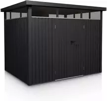 Juskys Sodo namelis Luzern L 196x254x220 cm antracito spalvos