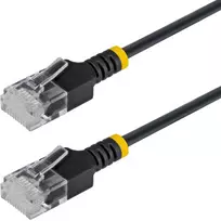 StarTech Ethernet kabelis RJ-45, Cat6a, U/UTP, juoda, 0,15 m (N6APATUTP34BKS15CM)
