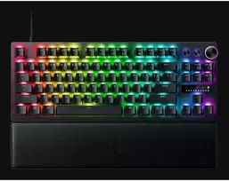 Klaviatūra Razer Huntsman V3 Pro Tenkeyless 8KHz Klaviatūra žaidimams, Analog Optical Gen 2 - ISO (DE), juoda (RZ03-05520400-R3G1)