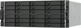 Serveris Serwer Qnap QNAP TS-H2477XU-RP - NAS-Server - 24 Schachte - Rack - einbaufahig - SATA 6Gb/s - RAID 0, 1, 5, 6, 10, 50, 60, JBOD - RAM 32GB - Gigabit Ethernet / 2.5 Gigabit Ethernet / 10 Gigabit Ethernet - iSCSI Support - 4U