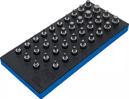 Bgs Technic Antgalių galvučių rinkinys įdėkle BGS | 1/2" | HEX, TORX, XZN, RIBE | 36 vnt. (4120)
