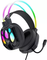 Wozinsky WSG-1118 Ausinės su laidu Žaidimams su mikrofonu ir RGB Backlight - Juodas