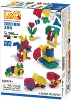 Japoniškas konstruktorius LAQ "Basic 200" pirmasis rinkinys
