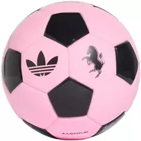 Futbolo kamuolys adidas Juventus Away Mini rožinė-juoda KE5117 (1)