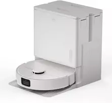 Plaunantis robotas siurblys Zyle WetBot Pro ZY015WRV su savaiminio išsivalymo stotele ir AI kliūčių atpažinimu, baltos spalvos