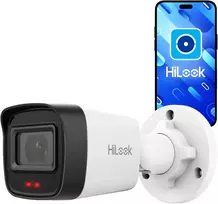 Hikvision Carruzzo HiLook IPC-B121H(C) apsaugos stebėjimo kamera Kulka (forma) IP apsaugos kamera Lauke 1920 x 1080 pikseliai Lubos / siena