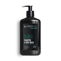 Arganicare Men Cleansing Hydrating & Revitalising Fresh Body Wash Body & Hair, 400 ml