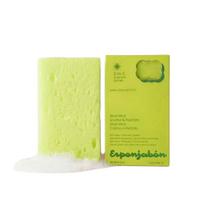 Esponjabon Aloe Vera Hydrating & Soothing Soap & Sponge 2-In-1 For Face & Body, 120 g
