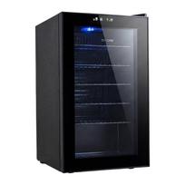 Euhomy BR001-89 70 L vitrininis gėrimų šaldytuvas (juodas)