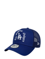 New Era - Wordmark Trucker Losdod - Kepurė - Mėlyna