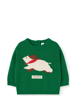 THE ANIMALS OBSERVATORY - Bobcat Baby Sweater - Megztinis - Žalia