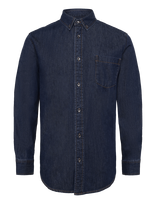 NEUW - Standard Shirt Crudorinse Indigo - Džinsiniai marškiniai - Mėlyna