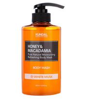 KUNDAL Shower Gel Honey & Macadamia White Musk (Body Wash) Vonios ir dušo priemonė
