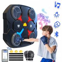 Išmanioji sieninė bokso treniruočių platforma su „Bluetooth“ ir muzika