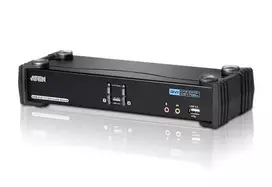 2-Port USB DVI CH7.1 Audi KVMP Switch CS1782