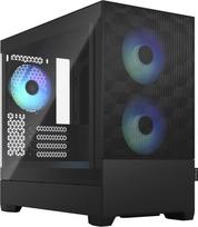 FRACTAL DESIGN Pop Mini Air RGB Black TG Mini-ITX case, tempered glass window, black (FD-C-POR1M-06)