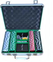 Enne Interior Pro Poker poker set in an aluminum case