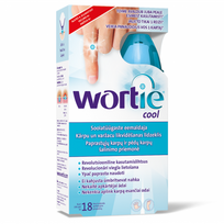 WORTIE paprastųjų ir pėdų karpų šalinimo priemonė COOL, 50 ml