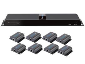 Techly Hdmi 1X8 Extender Splitter  Over Cat6/6A/7 50M With Ir