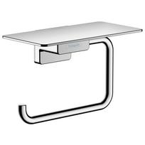 Tualetinio popieriaus laikiklis Hansgrohe AddStoris, su lentynėle, chromas