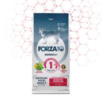 FORZA10 Monodiet Med/Maxi Adult Sensitive Digestion šunims begrūdis su žuvimi