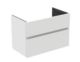 Pakabinama vonios spintelė be praustuvo Ideal Standard Finesse 800x440x545, 2 stalčiai, balta matinė