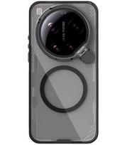 Juodas / skaidrus dėklas Xiaomi 17 Ultra telefonui "Nillkin Iceblade Prop Magnetic Cover"