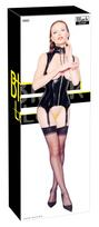 Black Level Vinyl Basque 2XL Seksuali lateksinė apranga