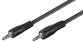 Goobay | AUX audio connector cable | 50449 | 3.5 mm male (3-pin