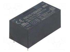 Converter: AC/DC | 10W | Uin: 85÷305VAC,120÷430VDC | Uout: 12VDC | 84%