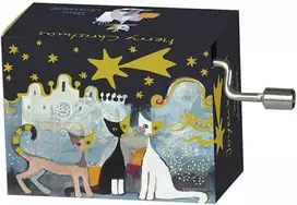 Muzikinė dėžutė Fridolin Tyli naktis - R. Wachtmeister Natale alla Rocca