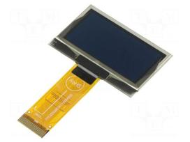 Display: OLED | graphical | 1.54" | 128x64 | Dim: 42.04x27.22x1.45mm