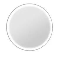 Vonios veidrodis su LED apšvietimu, Ø 60 cm