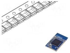 Module: Bluetooth Low Energy | UART | SMD | 18.7x11.1x2mm