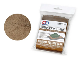Tamiya - Diorama Texture Clay 150g (Soil Effect: Brown), 87221