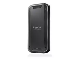 SANDISK Professional Pro G40 2TB išorinis SSD Thunderbolt 3 40Gbps USB-C 10Gbps itin tvirtas IP68 atsparus dulkėms/vandeniui