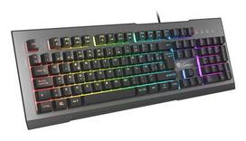 GENESIS Rhod 500 RGB keyboard Gaming USB QWERTY Spanish Black, Grey