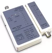 Tinklo kabelių testeris Inter-Tech 88887209 Pilka