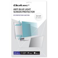 Qoltec Blue Light Filter 24" | 16:9 | Eye Care | Anti Glare | Matte | per monitor