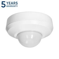 Apsaugos sistemos // Judesio jutikliai // Czujnik ruchu i obecności 360st, IP44, 2000W, dodatkowa baza montażowa, 3 sensory, biały
