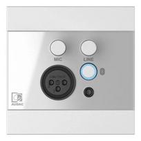 AUDAC WP225/W audio converter Steel, White