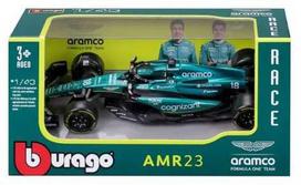 BBURAGO 1:43 lenktyninis automodelis Aston Martin AMR23 #14 Fernando Alonso, 18-38090
