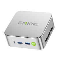 Mini PC - GMKtec G10 AMD Ryzen 5 3500U, 16GB RAM, 512GB SSD WIN 11 Pro Sidabrinė