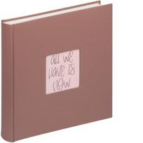 Albumas WALTHER FA-205-MM Fun mocha mousse 26X25/40 psl, balti lapai | kampučiai/lipdukai | knyginio rišimo | viršelyje keičiama nuotrauka